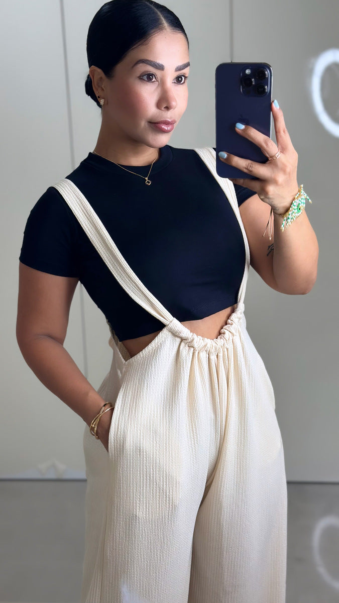 Conjunto bobito texturizado, blusa tela fría