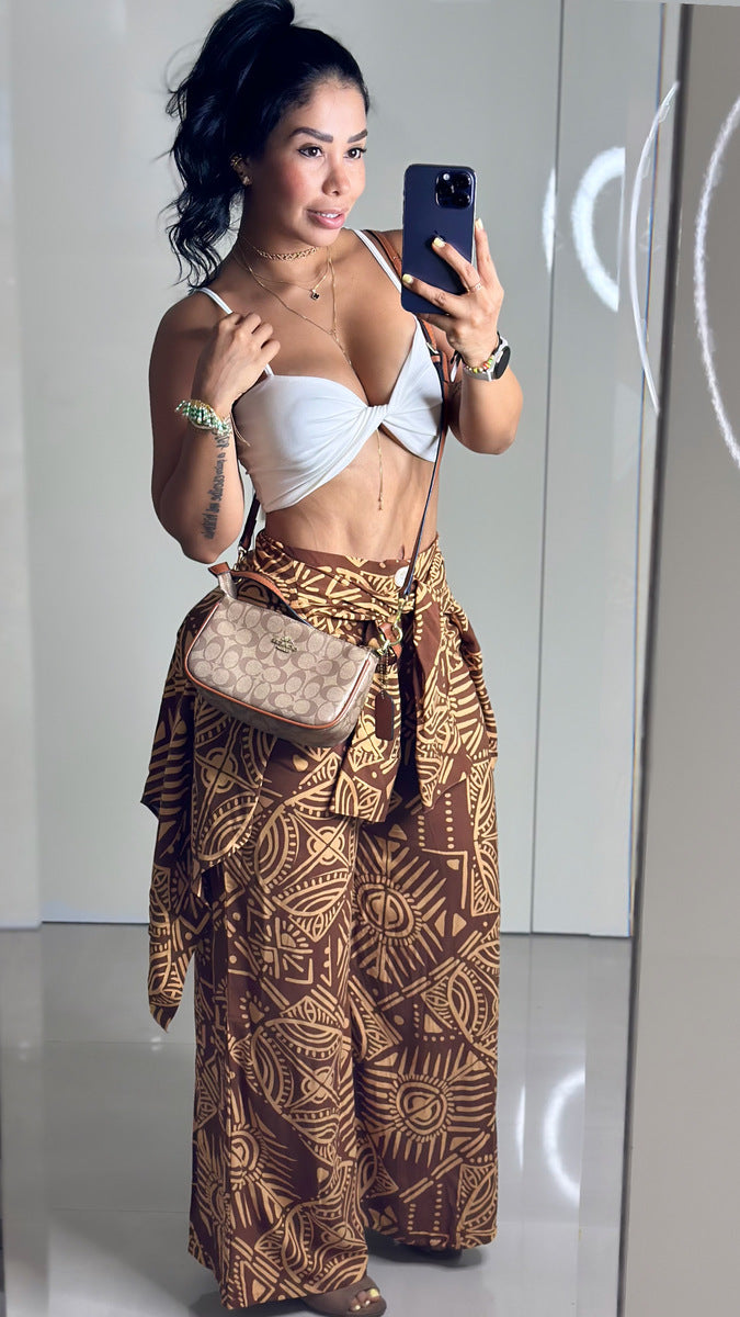 Conjunto 3 piezas camisera, sublimado