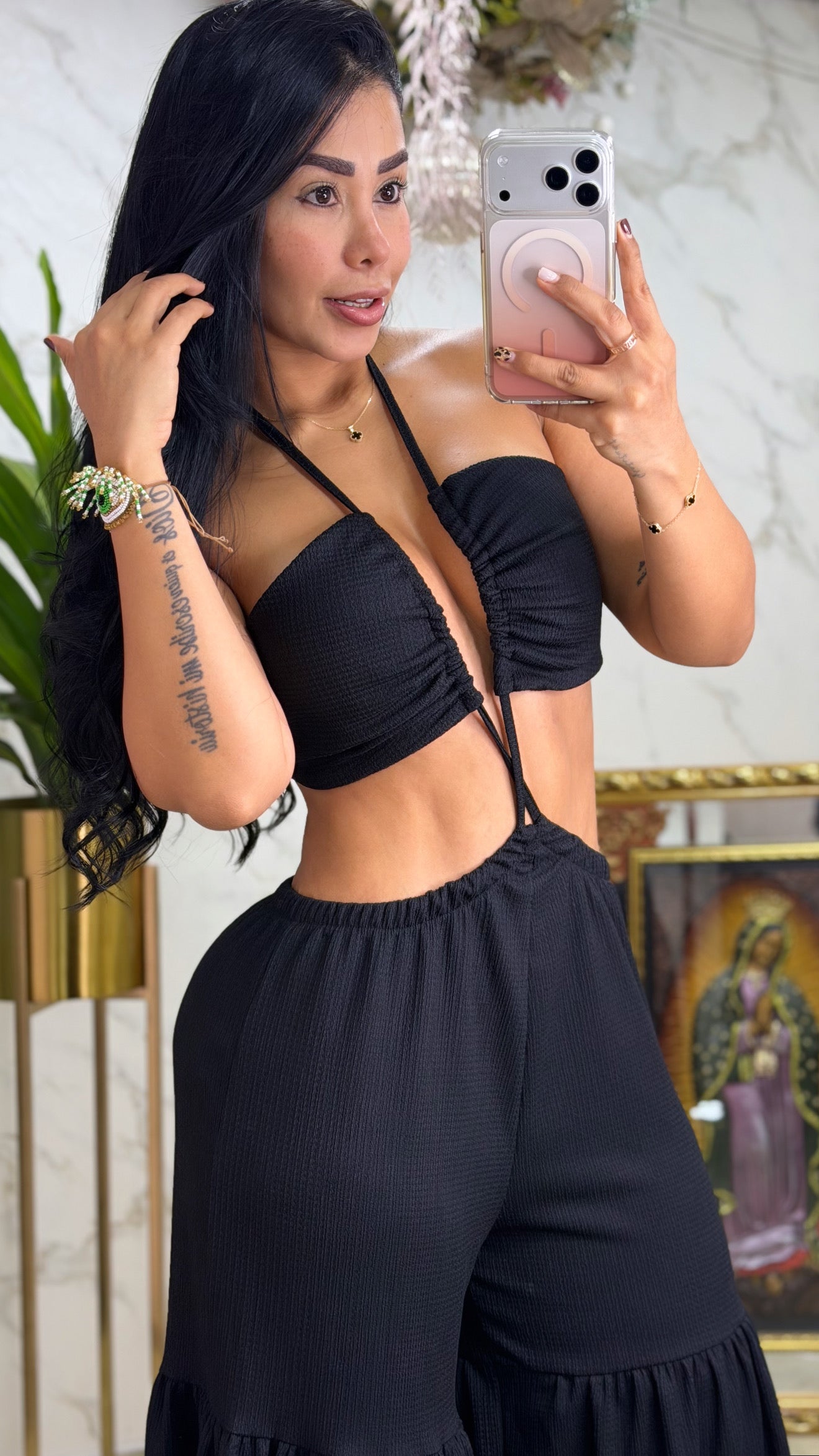 ENTERIZO ANCHO TIEMPOS AMARRADERA TEXTURIZADO