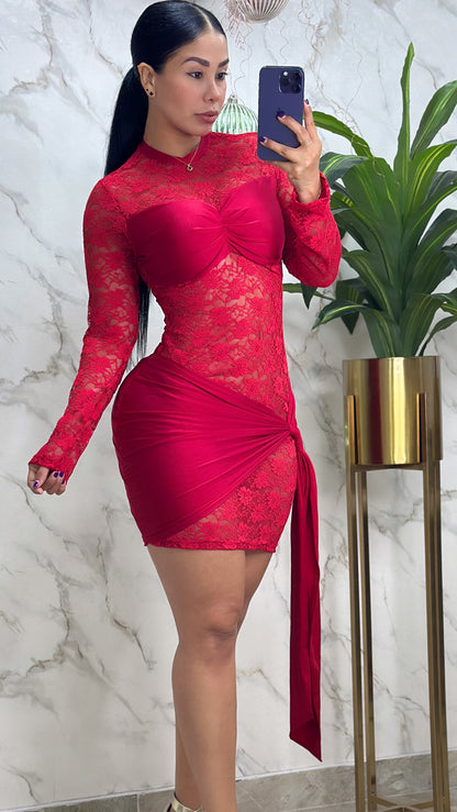 VESTIDO BLONDA M L, CIERRE ESPALDA