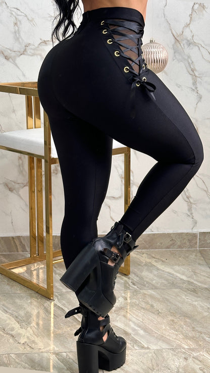 LEGGINS OJALETES, MALLA TEX