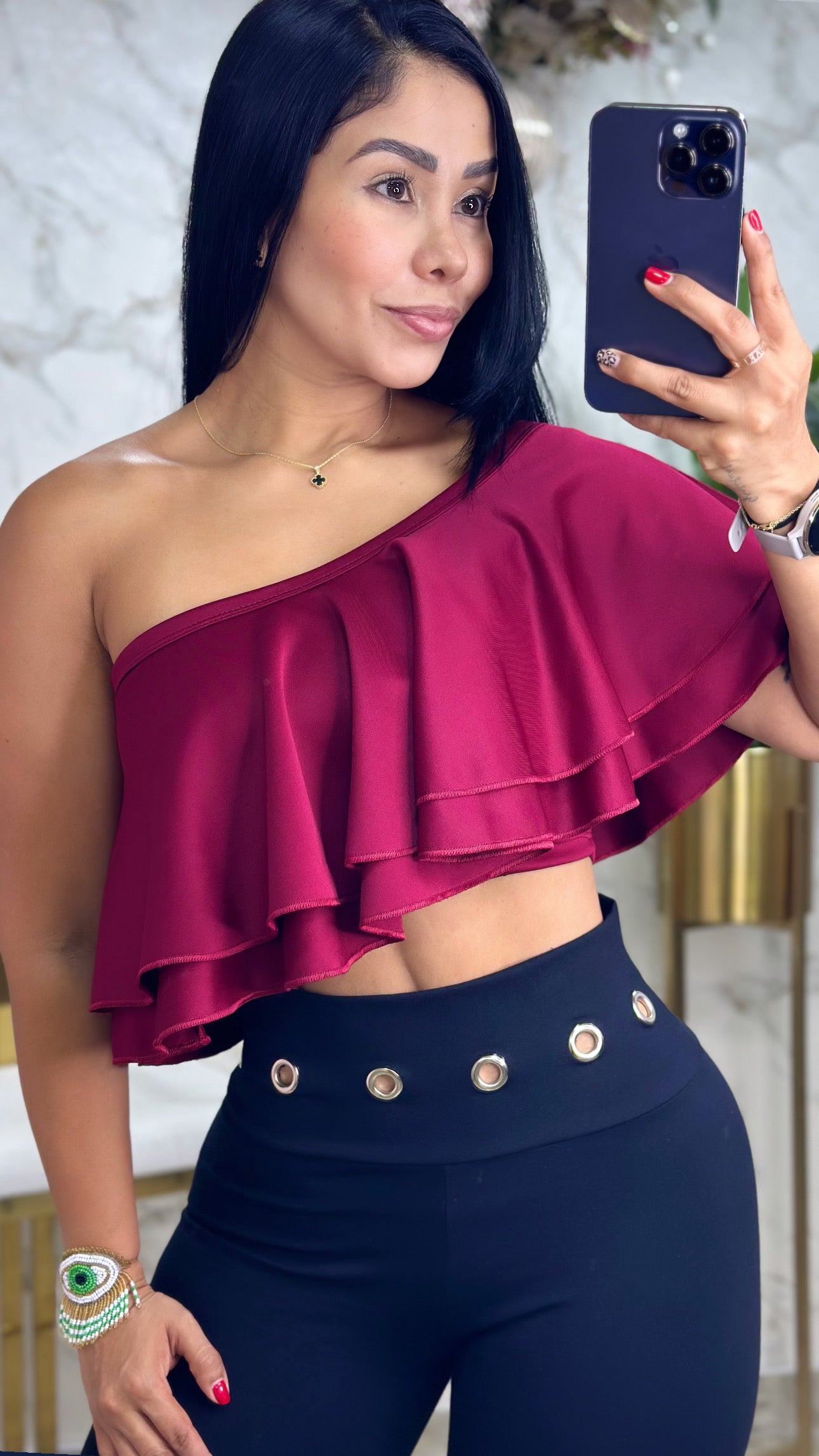 BLUSA ESCUBA DOBLE BOLEROS BANDEJA