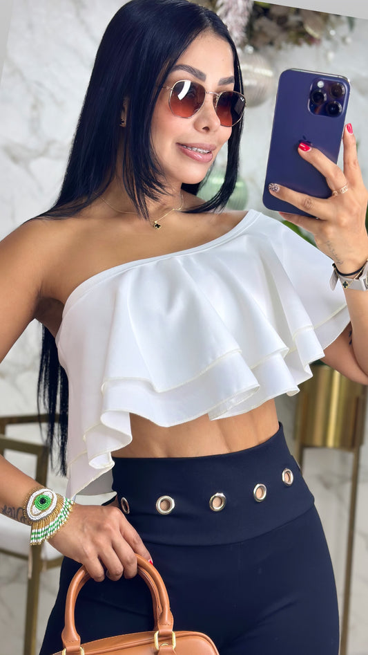 BLUSA ESCUBA DOBLE BOLEROS BANDEJA