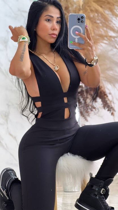 ENTERIZO DOBLE PRETINA CIERRE TRASERO