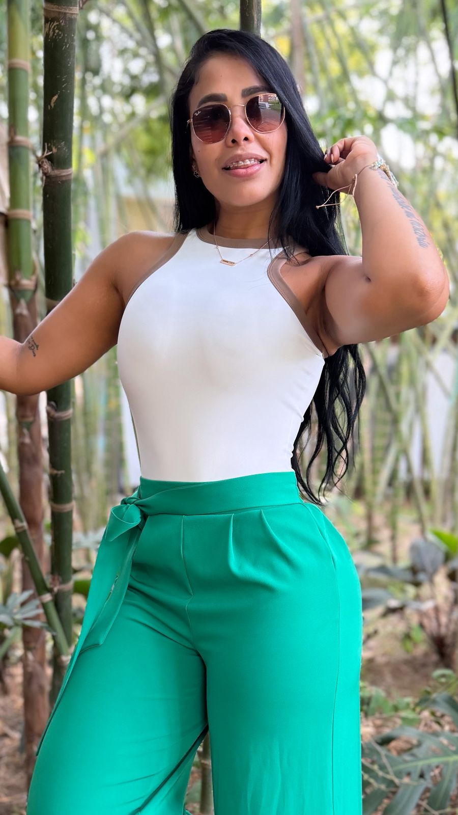 Body Siena Corte Halter – Espalda Descubierta